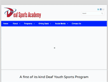 Tablet Screenshot of dsastars.org
